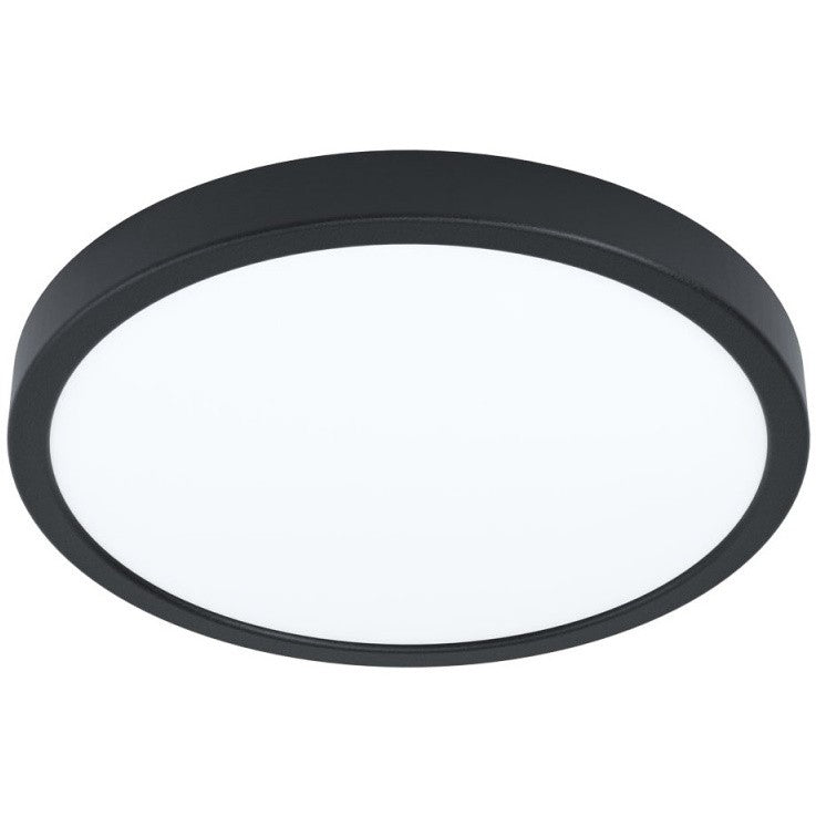 Eglo Fueva 5 Plafoniera rotunda 1x20W dimabila, negru