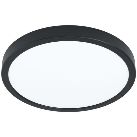 Eglo Fueva 5 Plafoniera rotunda 1x20W dimabila, negru