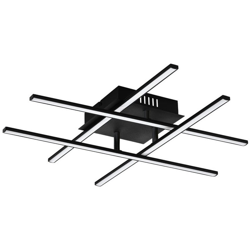Eglo Lasana 3 Plafoniera 4x5.5W, negru