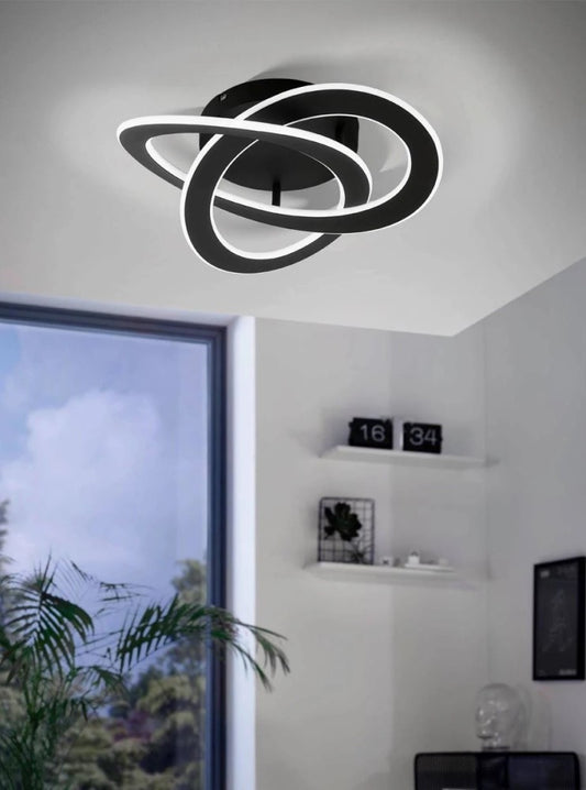 Eglo Rolimare Plafoniera 1x35W, negru