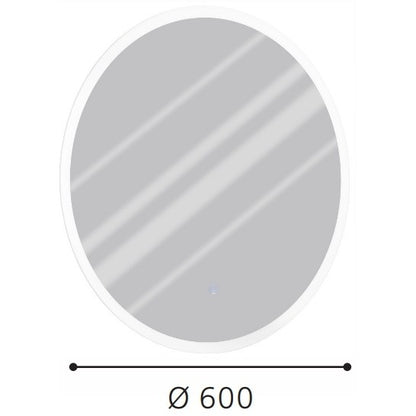 Eglo Buenavista Oglinda cu iluminare LED Ø60 cm