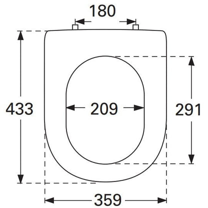 Set Vas WC suspendat cu capac si bideu Villeroy & Boch Subway 2.0 37x56 cm evacuare orizontala, sistem spalare DirectFlush