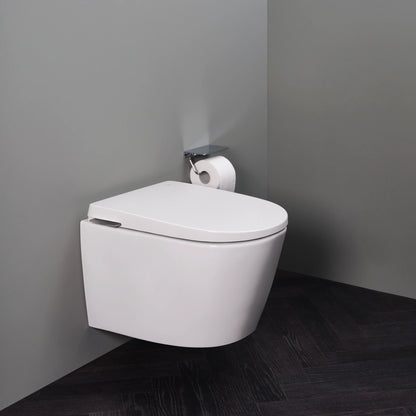 Roca Avant In-Tank vas WC suspendat Supraglaze in amenajare de baie