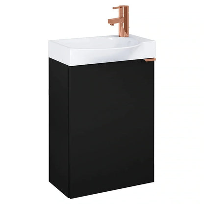 Set mobilier baie Roca Micro Plus, negru mat, A852444532