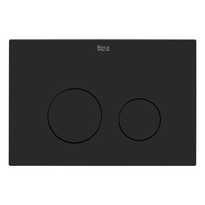 Roca AC2 clapeta de actionare WC dual-flush negru mat - imagine principala