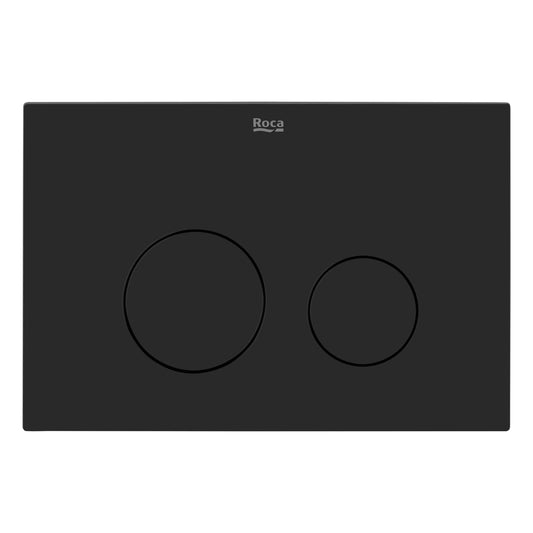 Roca AC2 clapeta de actionare WC dual-flush negru mat - imagine principala