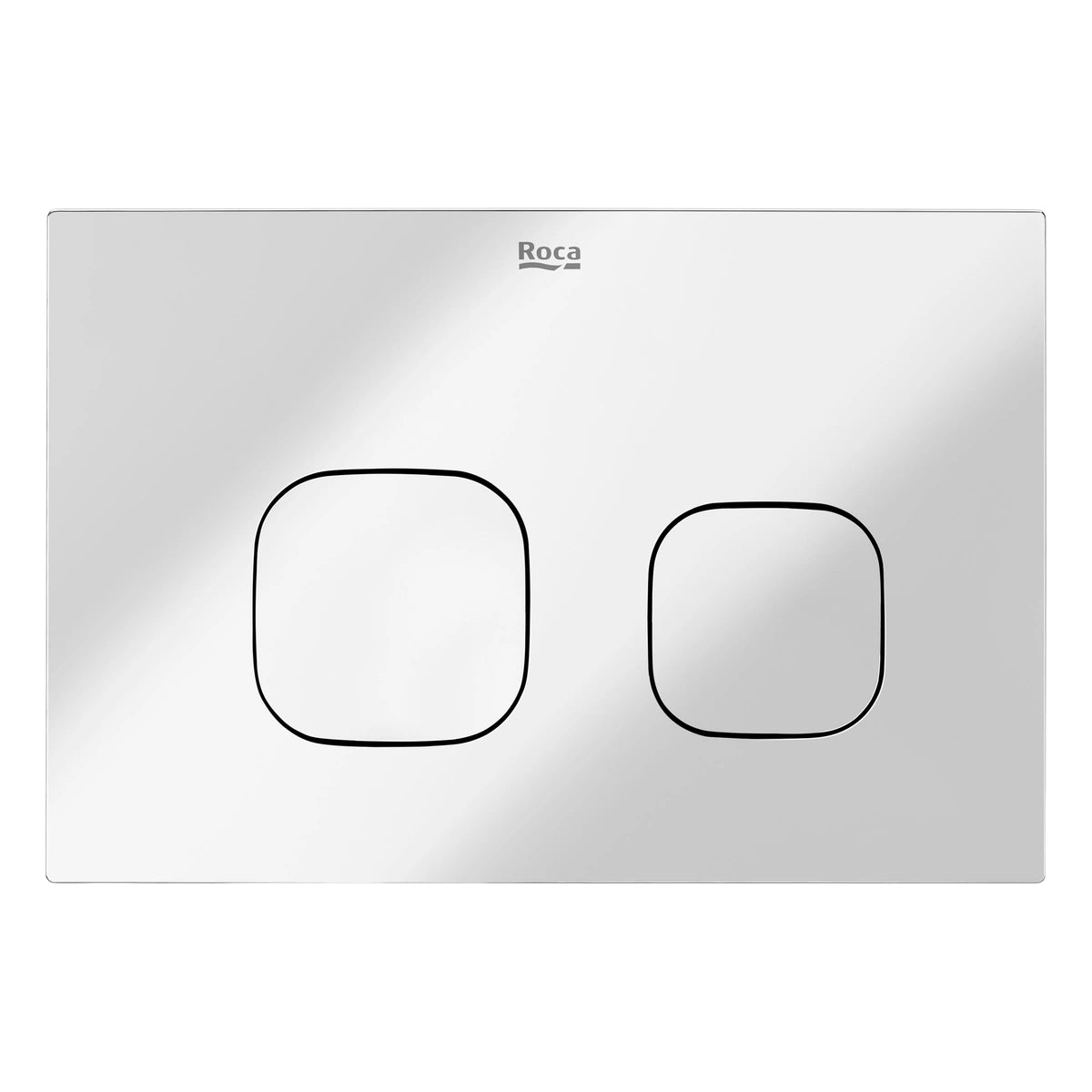 Roca AC3 clapeta de actionare WC dual-flush crom - imagine principala
