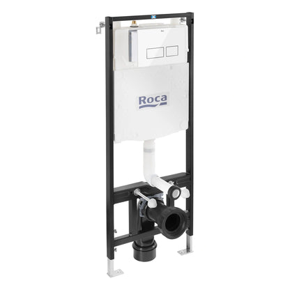 Roca AC4 clapeta de actionare WC dual-flush alb - imagine ambient