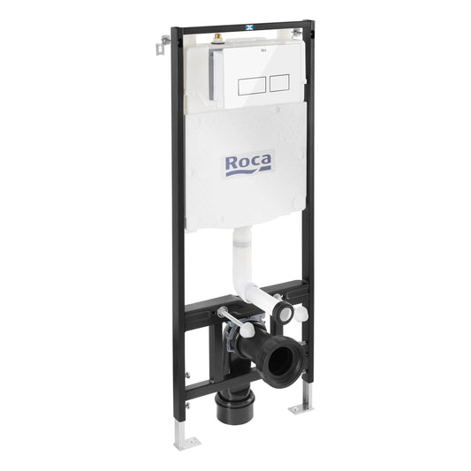 Roca AC4 clapeta de actionare WC dual-flush alb - imagine ambient