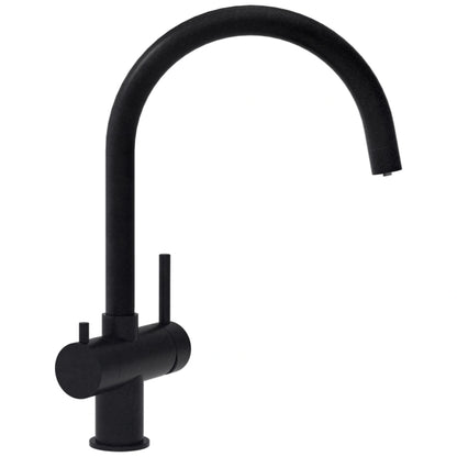 Schock Ares Baterie bucatarie cu optiune de filtrare negru, (puro)