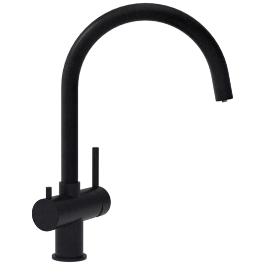 Schock Ares Baterie bucatarie cu optiune de filtrare negru, (puro)