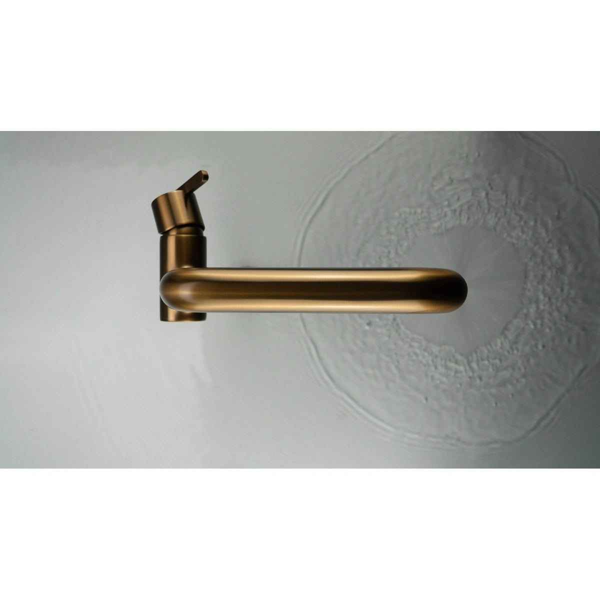 Baterie lavoar inalta cupru periat Deante Silia, H30 cm