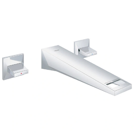 Baterie lavoar perete Grohe Allure Brilliant, dubla comanda, pipa 21 cm