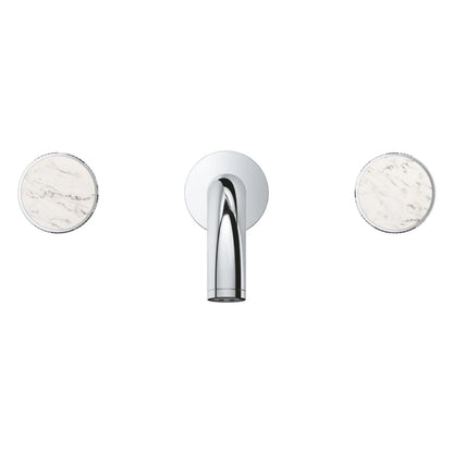 Baterie lavoar perete Grohe Atrio Private Collection 3 gauri, crom