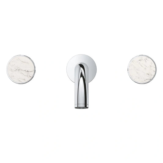 Baterie lavoar perete Grohe Atrio Private Collection 3 gauri, crom