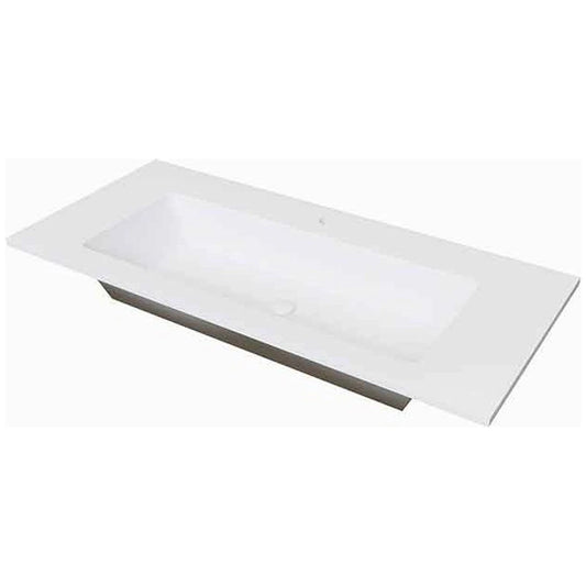 Lavoar baie incastrat Fluminia 100x46 cm, compozit