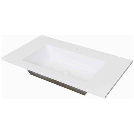 Lavoar baie incastrat Fluminia 80x46 cm