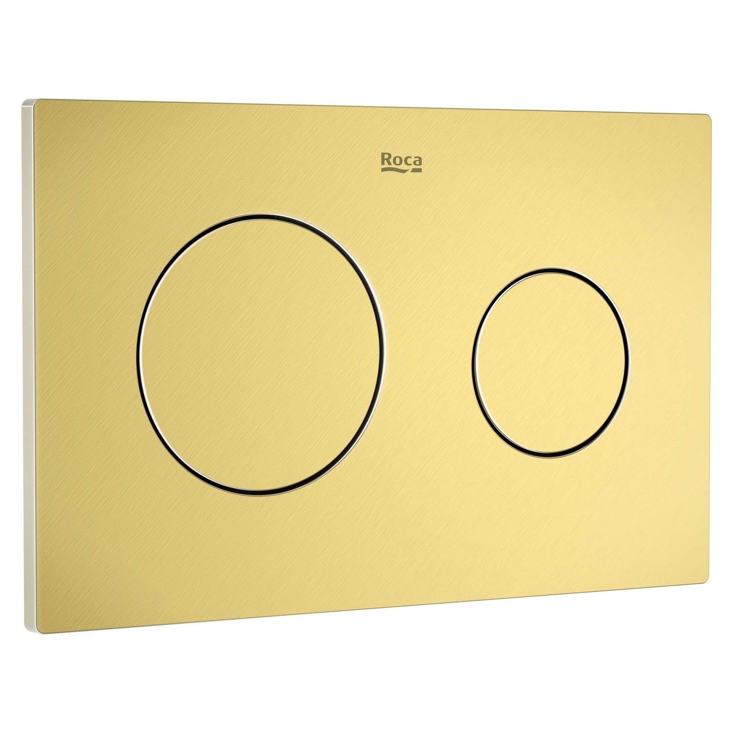 Roca Dual One Clapeta de actionare Dual Flush, auriu mat (brushed brass)