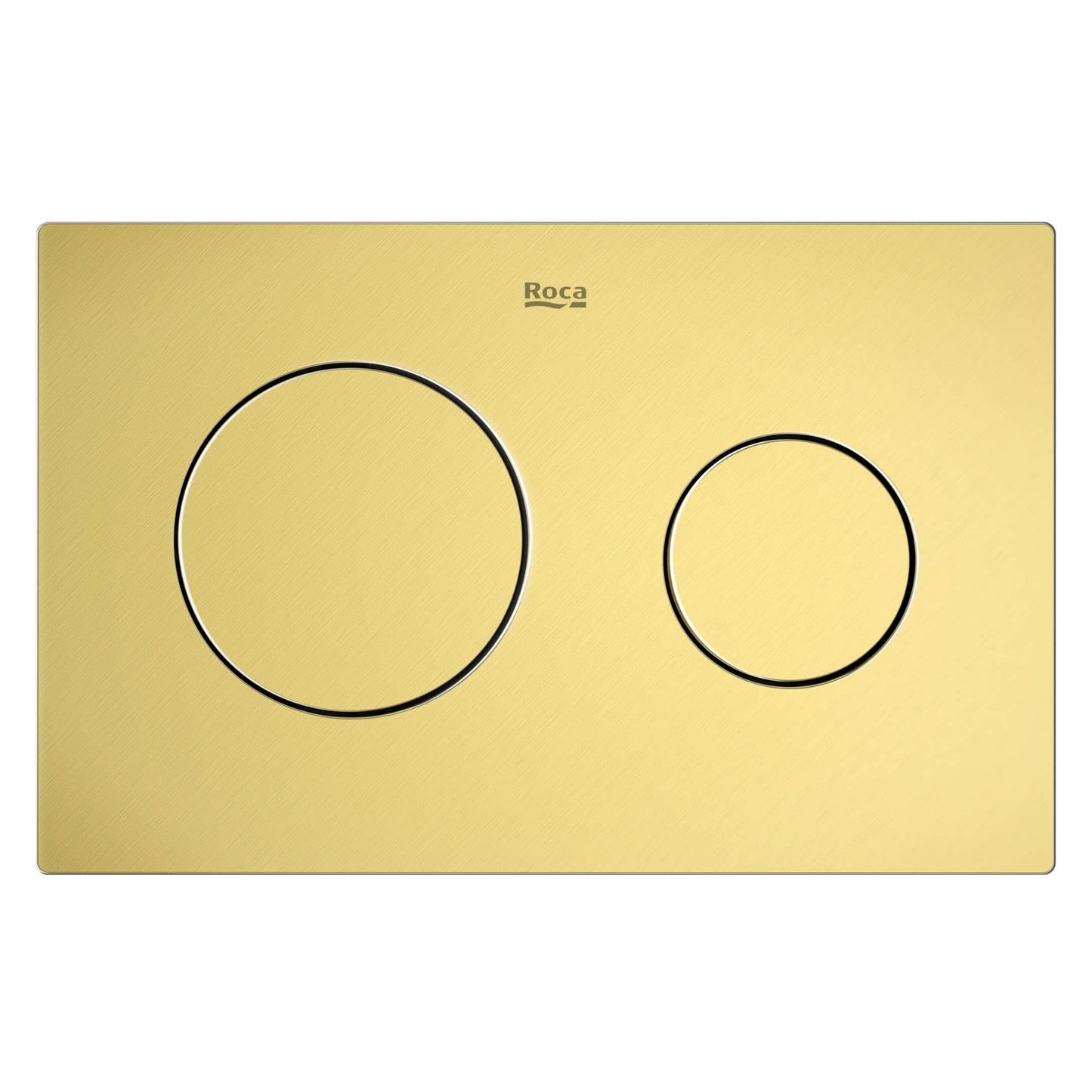 Roca Dual One Clapeta de actionare Dual Flush, auriu mat (brushed brass)