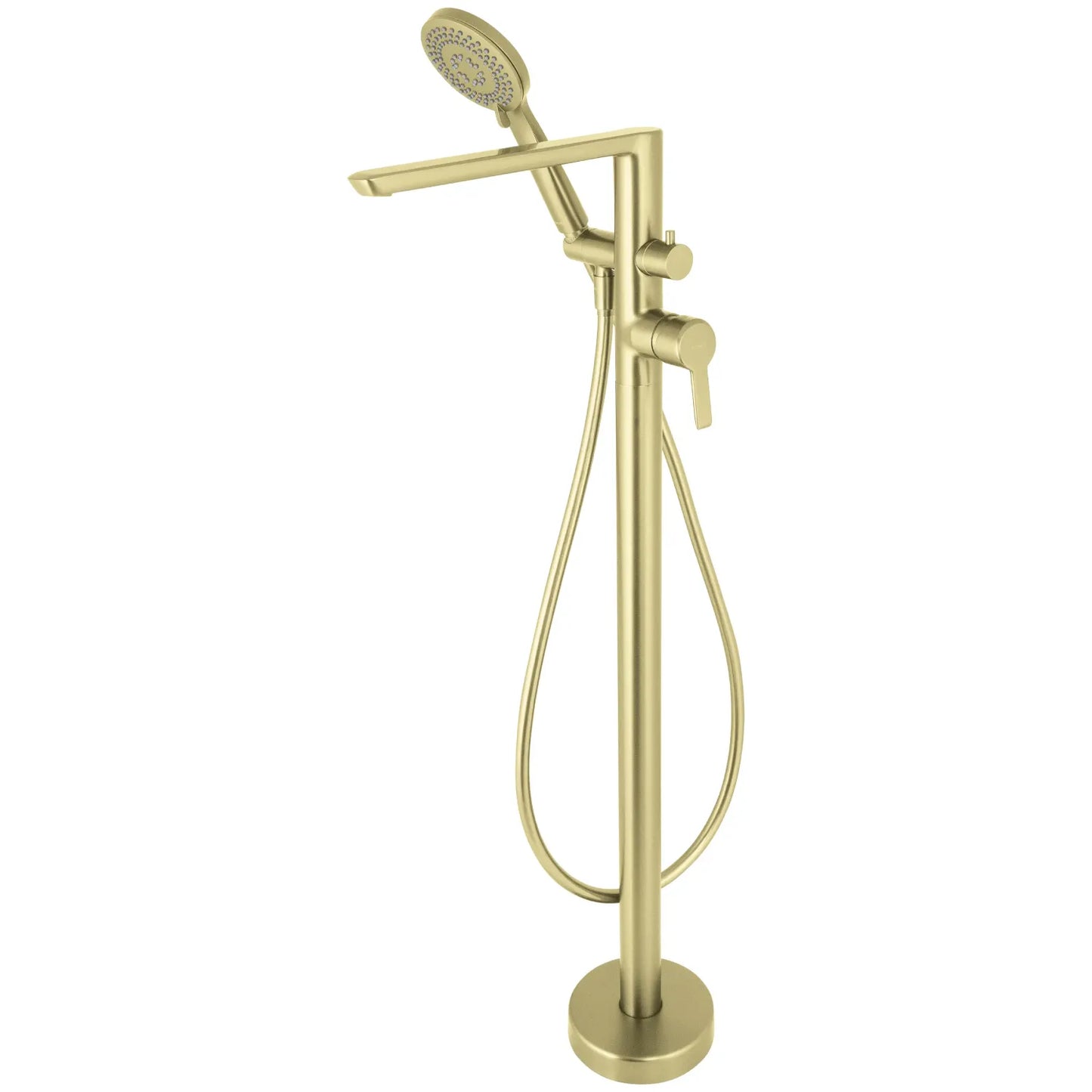Deante Arnika Baterie cada freestanding, auriu periat