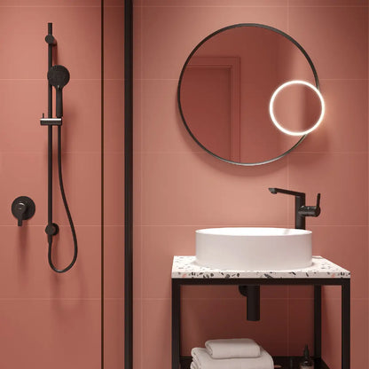 Deante Masca lavoar baie suspendata din otel 60x50xH41 cm, negru mat