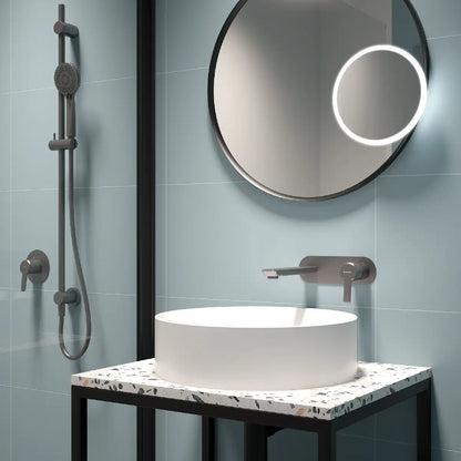 Deante Masca lavoar baie suspendata din otel 60x50xH41 cm, negru mat