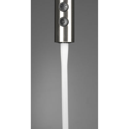 Deante Olfato Baterie chiuveta bucatarie monocomanda cu dus extractibil 2 functii, inox periat