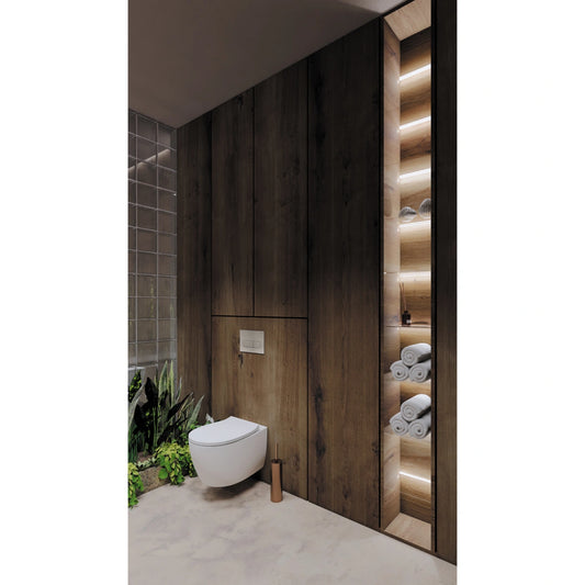 Deante Silia Perie WC stativa, cupru periat
