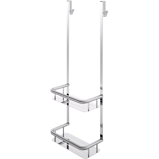 Deante Silia Polita de dus dubla pentru cabina de dus, H76 cm, crom
