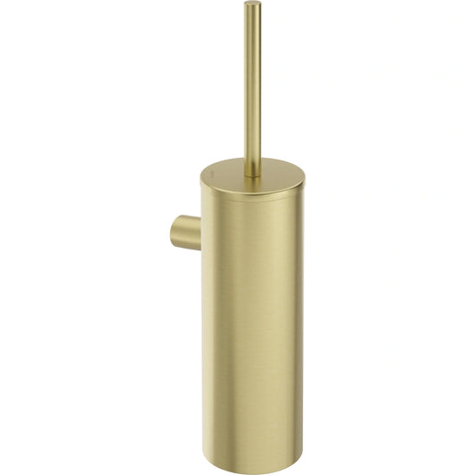 Deante Round Perie WC corp metalic, montaj pe perete, auriu mat
