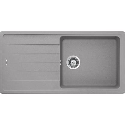 Schock Element D-100L Chiuveta bucatarie granit Cristalite 100x50 cm, gri (croma)