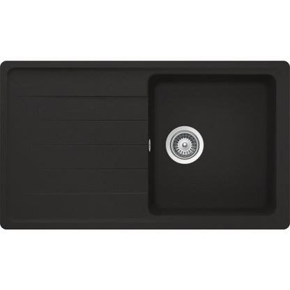 Schock Element D-100 Chiuveta bucatarie granit Cristalite 86x50 cm, negru (nero)