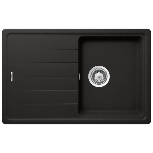 Schock Element D-100S Chiuveta bucatarie granit Cristalite 78x50 cm, negru (nero)