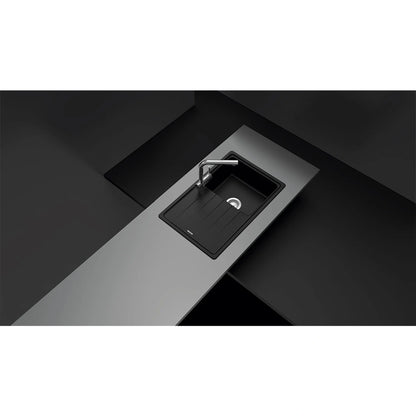 Schock Element D-100S Chiuveta bucatarie granit Cristalite 78x50 cm, negru (nero)