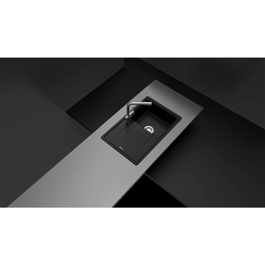 Schock Element D-100S Chiuveta bucatarie granit Cristalite 78x50 cm, negru (nero)