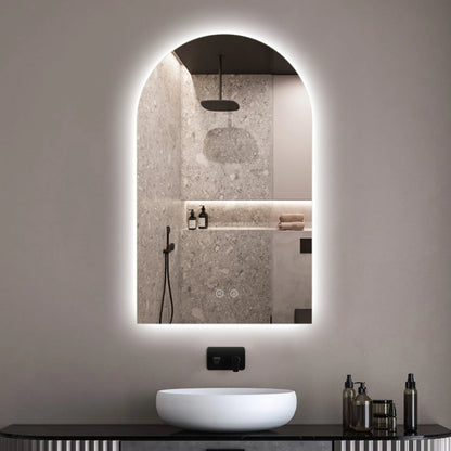 Fluminia Bilbao Oglinda cu iluminare LED si dezaburire 60xH80 cm