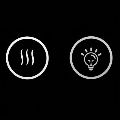 Fluminia Verona Oglinda cu iluminare LED 3 culori si dezaburirre 60xH80 cm