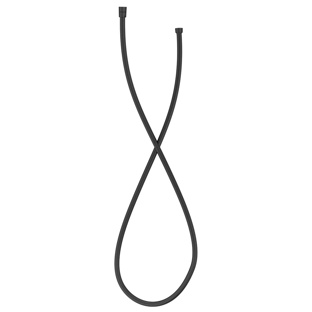 Furtun dus Roca Flex 150 cm, antitwist, negru mat