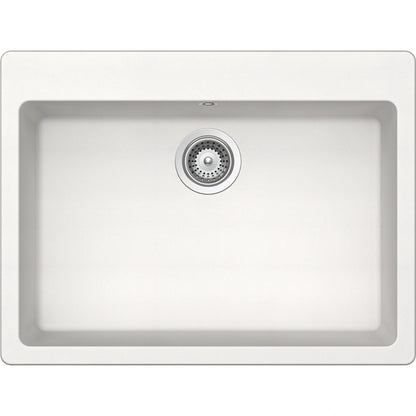 Schock Kaia N-100L Chiuveta bucatarie granit Cristadur 55x45 cm, alb (polaris)
