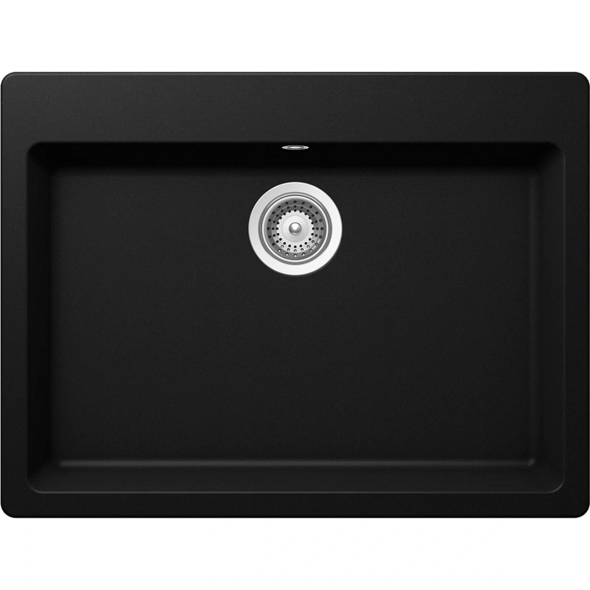 Schock Galaxy N-100L Chiuveta bucatarie granit Cristadur 70x53 cm, negru (puro)