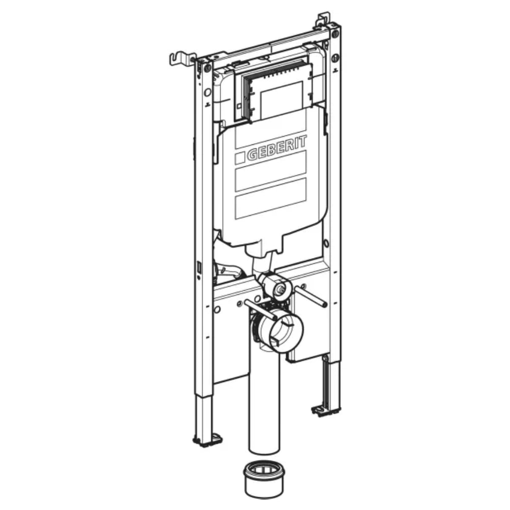 Geberit Duofix Sigma UP720 Rezervor WC cu cadru slim, 8 cm