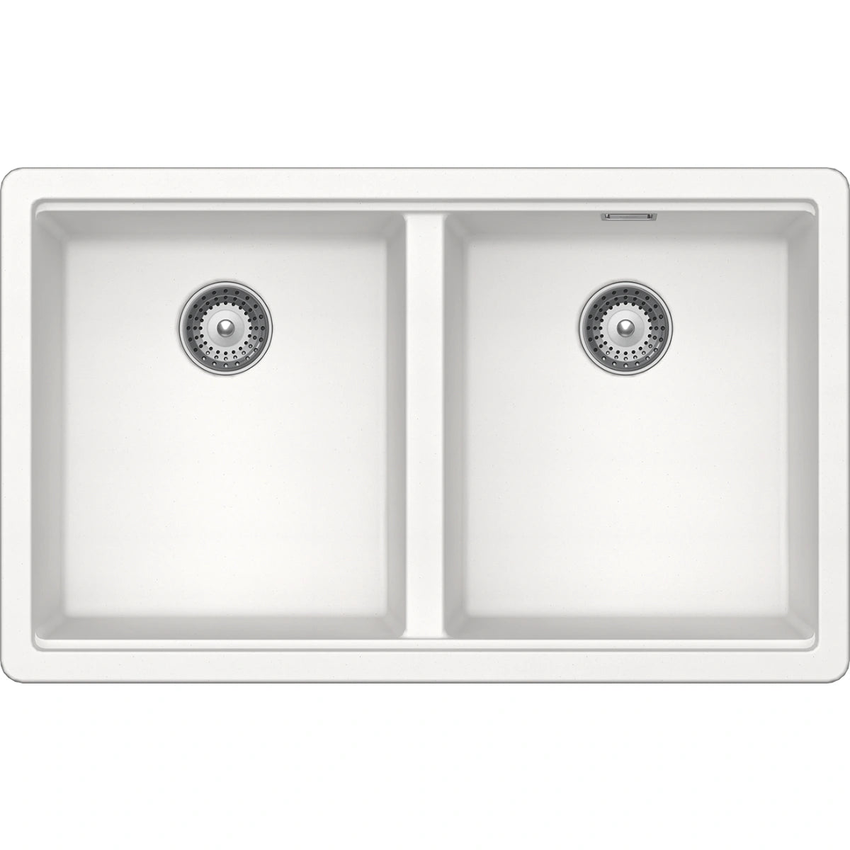 Schock Greenwich N-200 Chiuveta bucatarie granit Cristadur 75x45 cm, alb (polaris)