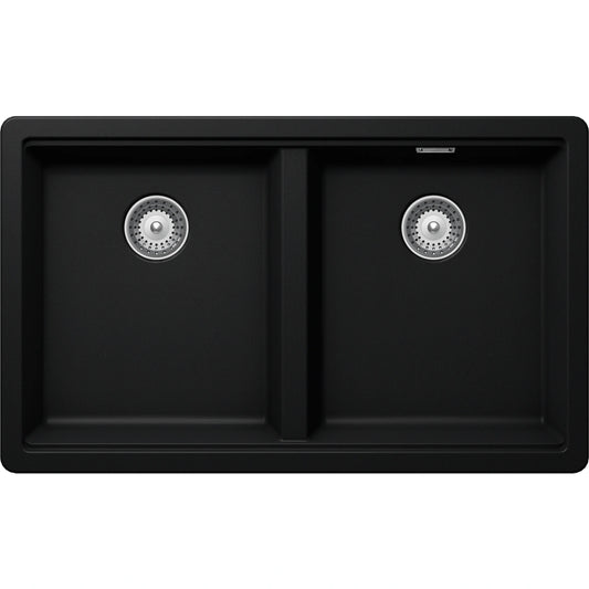 Schock Greenwich N-200 Chiuveta bucatarie granit Cristadur 75x45 cm, negru (puro)