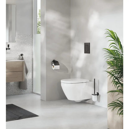 Set Vas WC suspendat cu capac soft-close Grohe Euro Ceramic Rimless Triple Vortex 36x54 cm cu evacuare orizontala