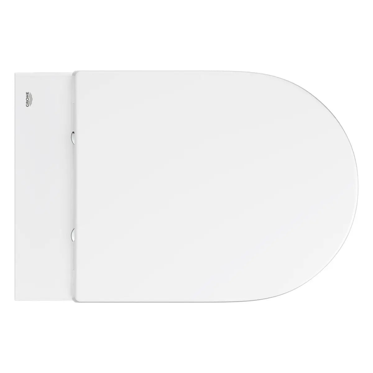 Set Vas WC suspendat cu capac soft-close Grohe Euro Ceramic Rimless Triple Vortex 36x54 cm cu evacuare orizontala