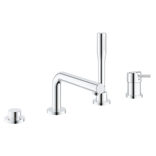 Grohe Concetto Baterie cada dus monocomanda cu set dus, 4 orificii, crom