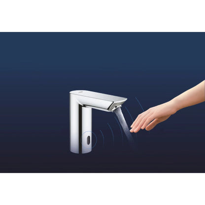 Grohe Bau Cosmopolitan E Baterie lavoar electronica cu mixare apa, alimentare baterii