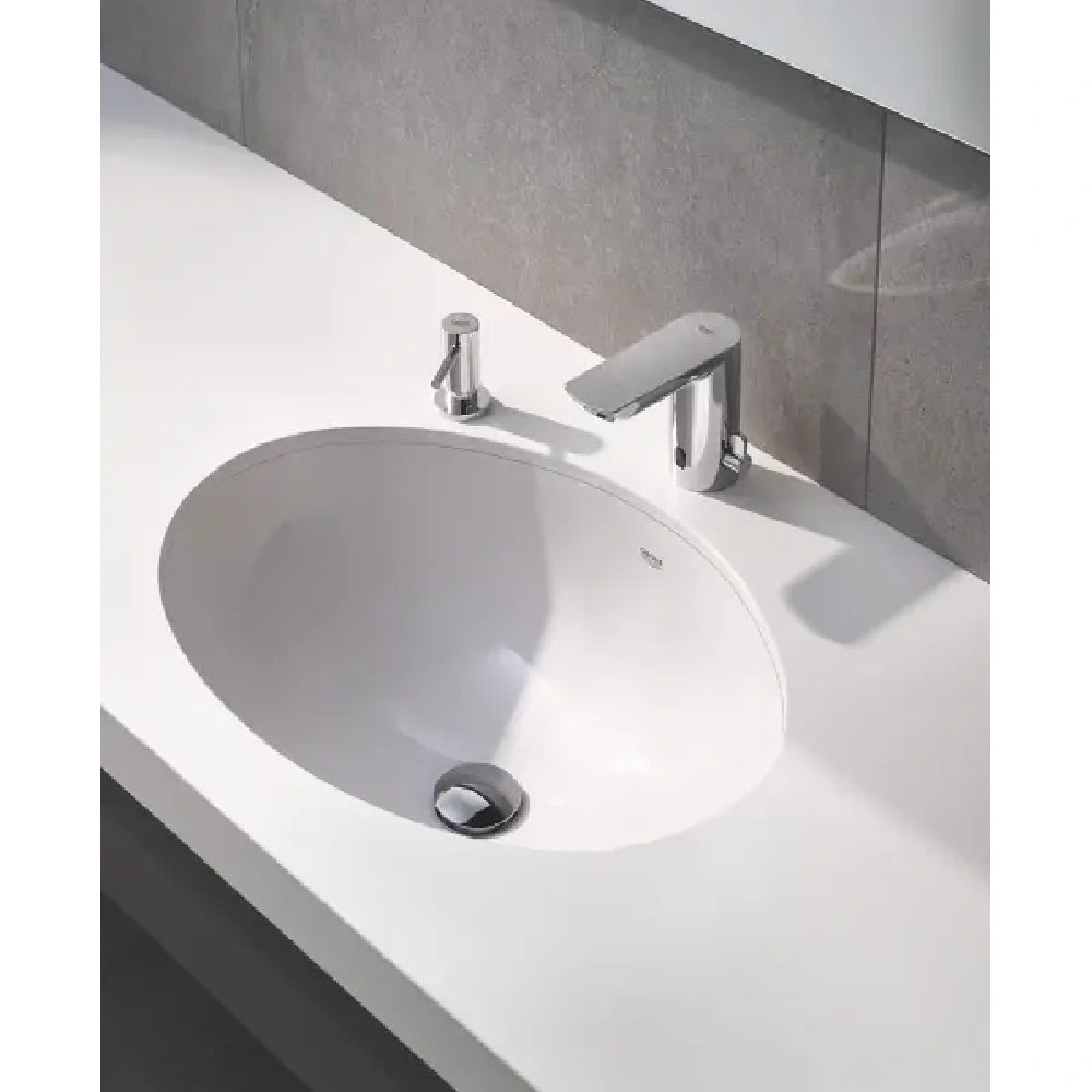 Grohe Bau Cosmopolitan E Baterie lavoar electronica cu mixare apa, alimentare baterii