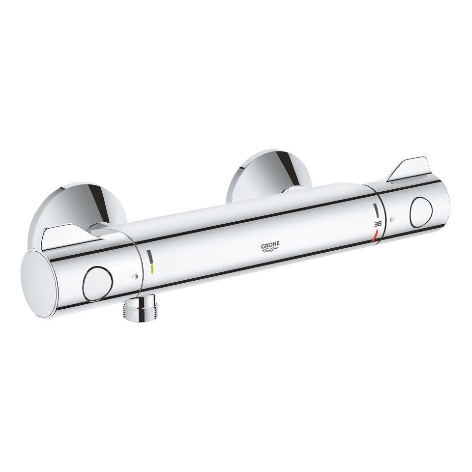 Grohe Grohtherm 800 Baterie dus cu termostat si set de dus cu bara 60 cm