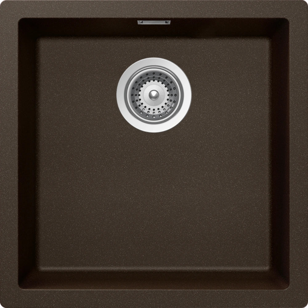 Schock Kaia N-100 Chiuveta bucatarie granit Cristadur 45x45 cm, maro (bronze)